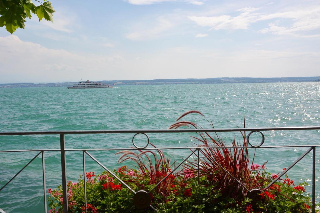 Ferienwohnung Seaview Meersburg Esterno foto